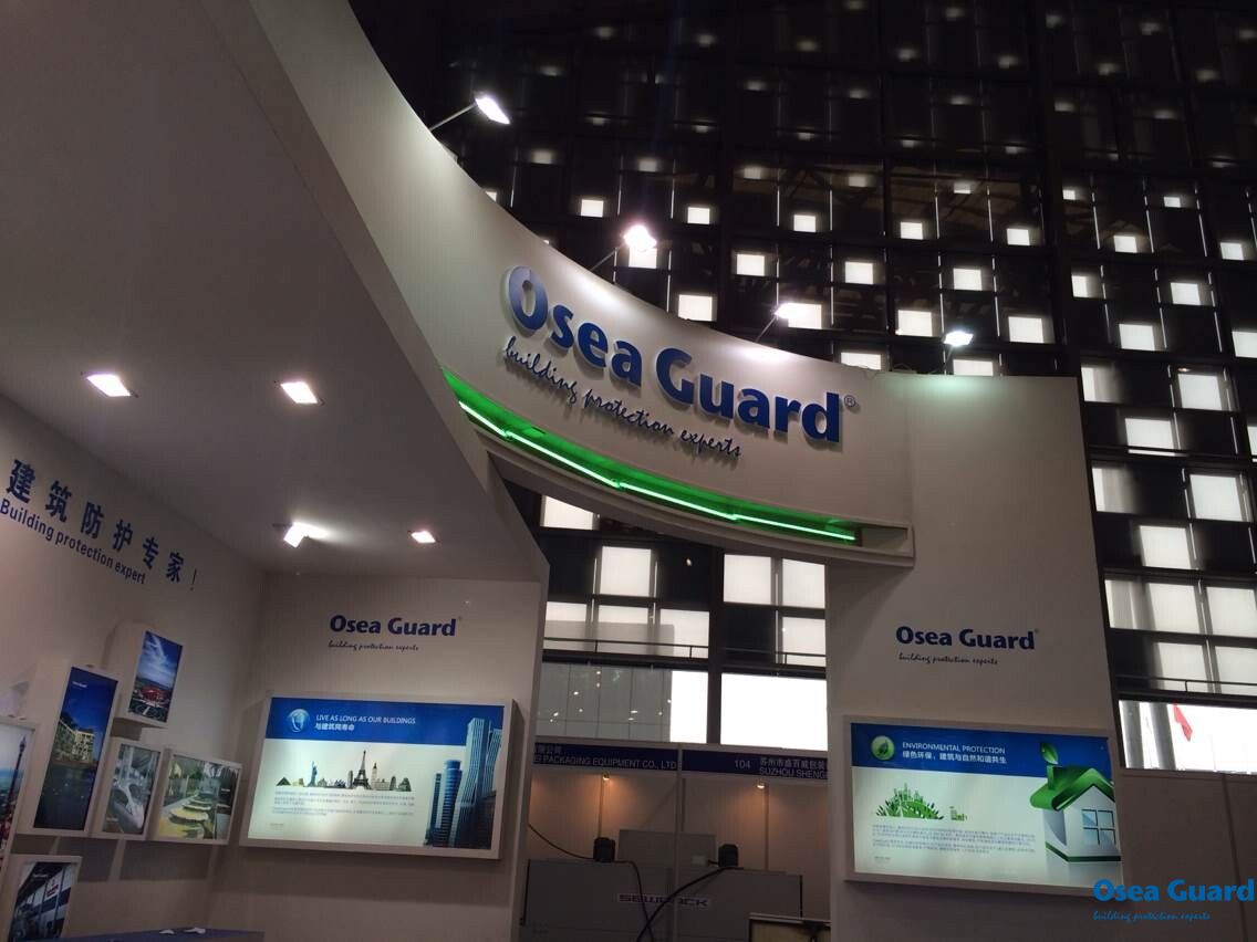 OseaGuard上海防水展會(huì)展臺已搭建完成歡迎大家光臨